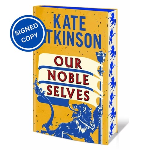 Signed book our noble selves - signed,