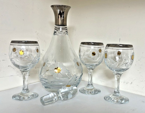 Crystal bottle for vodka - bottle,