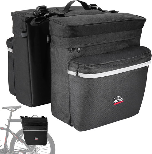 Bike bag panniers with - with, rain