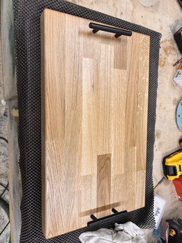 Oak butchers block chopping - oak,