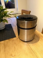 VonShef 2L Ice Cream Maker Machine – Frozen Yoghurt Sorbet Maker Stainless Steel