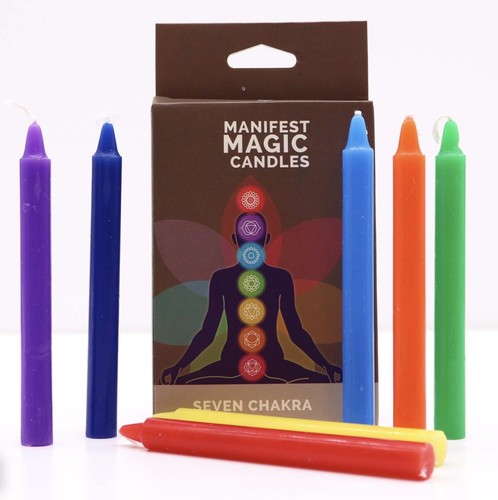 Chakra meditation candles - meditation,