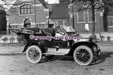 pu1439 - Early motor Car at Waterdale , Doncaster , Yorkshire - print 6x4