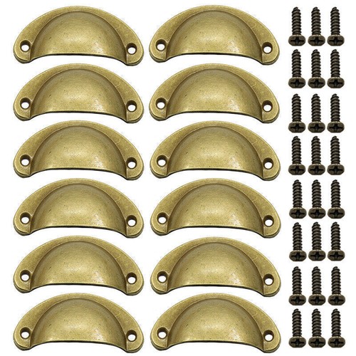 12pcs vintage bronze shell - 12pcs,