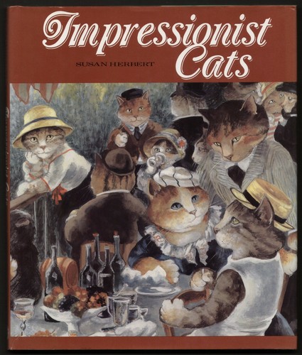 Impressionist cats susan - impressionist,