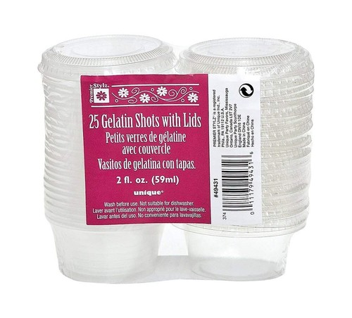 Gelatin shot glasses with - 2,