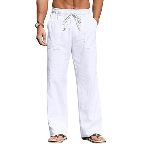 Summer men loose baggy cotton - summer,