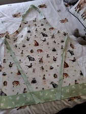 WRENDALE  WOODLAND  WILD ANIMALS ADORABLE PVC COATED WIPE CLEAN  APRON BNWOT