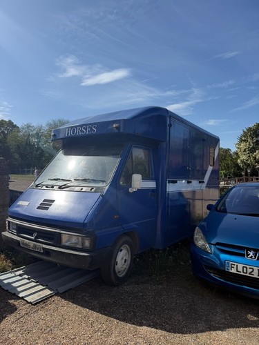 Horsebox renault master - 3.5t,