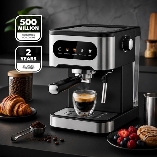 Geepas bar espresso machine - bar,