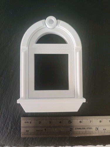 Arched window frame dolls - window, frame,