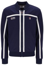 Fila Borg Fila Emilio Tennis Track Top in Navy Blue