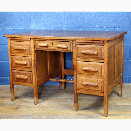 Early c20th light oak - early, twin