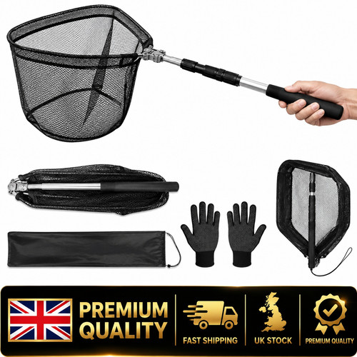 Telescopic folding fishing - folding,