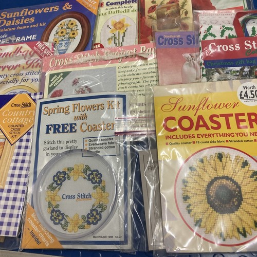Cross stitch kits - stitch, x11