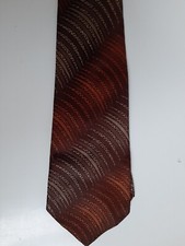 Fashion Tie In Rhodia Vintage 1970s 70s Men's Tie 
