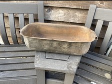 Antique Crucible Furnace, Iron, Brass, Bronze, Melting Vintage Plant Pot