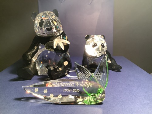 Swarovski pandas endangered - swarovski, pandas,