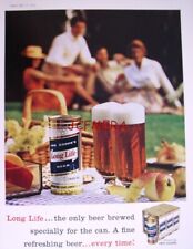 Original Ind Coope's 'LONG LIFE' Beer Advert #2 - Vintage 1963 Print Ad