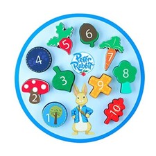 Peter Rabbit Wooden Counting