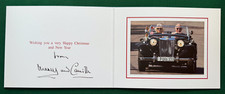 Antique signed christmas card - antique,