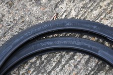 Raleigh 16x1 3/8 Bike Tyres Kids Old School Retro Traditional Roadster Blk Pair