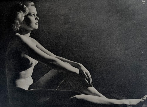 Nude study plate - , 27