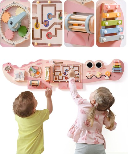 Robotime crocodile wooden - robotime, busy