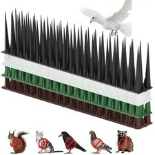6.4m Bird Spikes Fences Wall Window Ledge For Pigeon Deterrent Cat Anti Climb