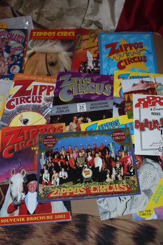 Zippos circus programmes - circus,