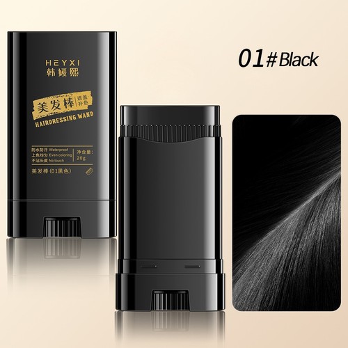 Waterproof hair dye stick gray - hair,