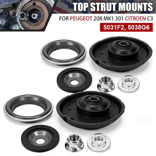 Front suspension top strut - 2x,