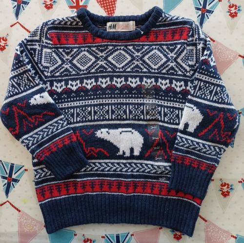 Boys age 3 woolly polar - h&m,