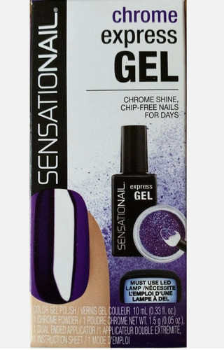 Sensationail chrome express - chrome,