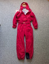 Women's Gore-Tex Phoenix Ski Suit Size 14 Red