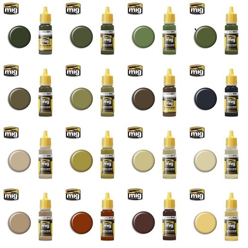 Ammo mig acrylic - mig,