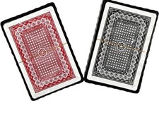 2 X Pack Playing Cards 100% Plastic Deck Professional Poker Game Cards
