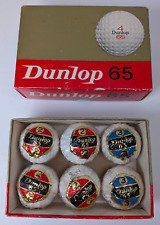 Dunlop 65 Vintage Golf Balls