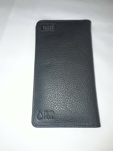 Mini slim eco green leather - mini,