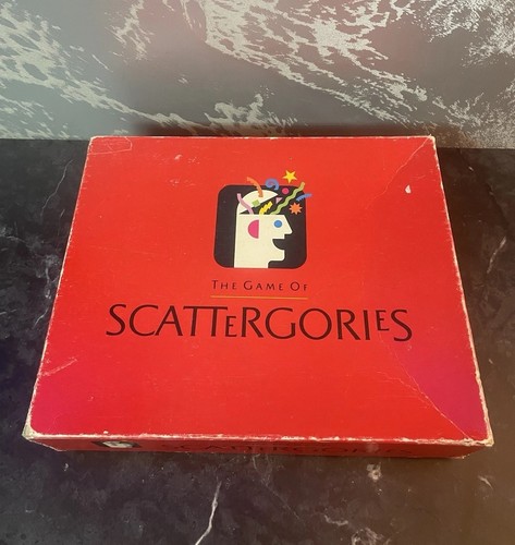 Scattergories board game - scattergories,