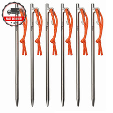Titanium Alloy Tent Pegs Heavy