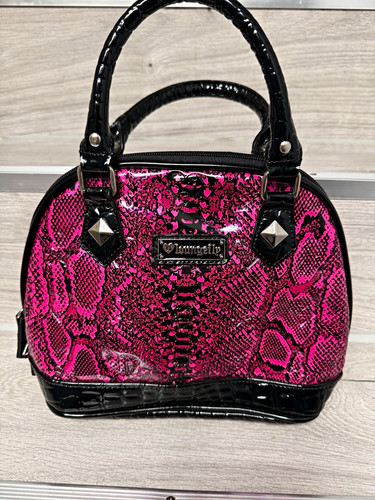 Loungefly pink black snake - pink,