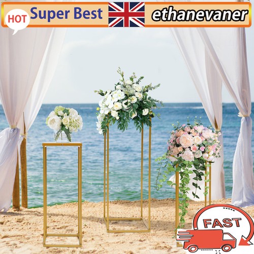 3pcs geometric flower rack - 3pcs,