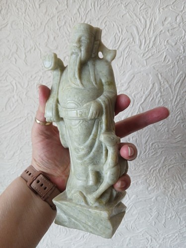 Soapstone shou lao shouxing - soapstone,