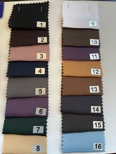 Nida Crepe Fabric Abaya Dress 100% Polyester Extra Wide Fabric 68'' By The Meter