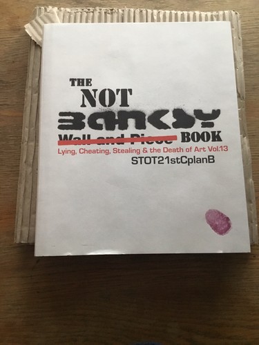 The not banksy - banksy, book,