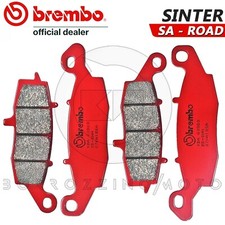 4 FRONT BRAKE PADS BREMBO RED