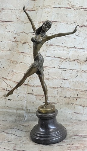 Stunning bronze art deco - art,