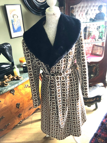 Welsh wool tapestry - wool, coat