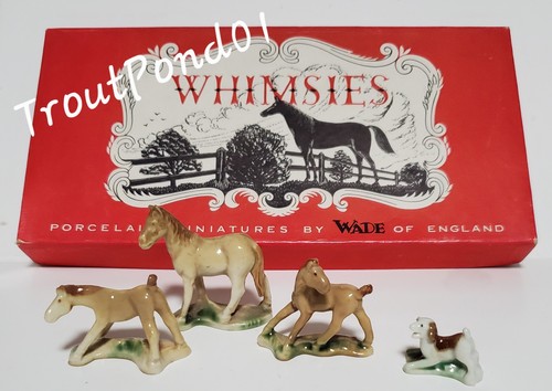 Wade first whimsies - first, figurines
